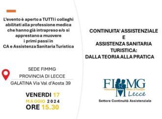 LA CONTINUITÀ ASSISTENZIALE E LA GUARDIA MEDICA TURISTICA: DALLA TEORIA ALLA PRATICA*